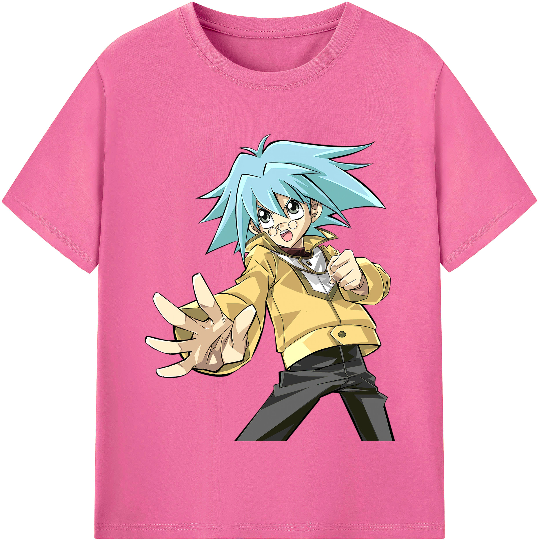 （画像用） 遊☆戯☆王 Yu-Gi-Oh! レディースカジュアルプリントTシャツ（綿100％）